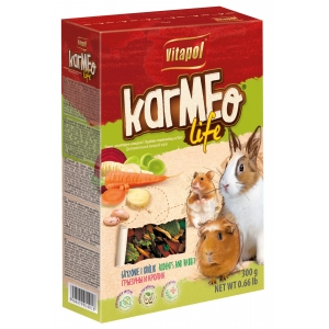 COMPLEMENTARY carton vegetable food for rodents and rabbit 300g