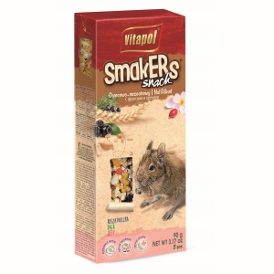 STANDARD Smakers with nuts, fruits and rose petals for degu 2pcs 90g
