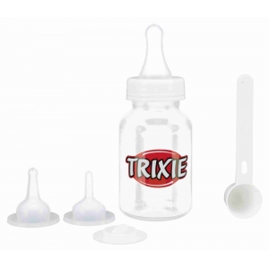 Suckling bottle set, 120 ml, transparent/white