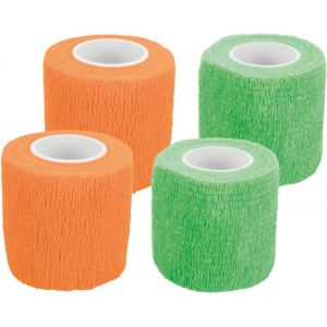 Bandages with Bitter Substance, self-adhesive, 5 cm/4.5 m, 4 pcs.
