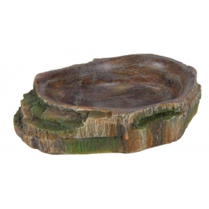 Water and food bowl, 10 × 2.5 × 7.5 cm