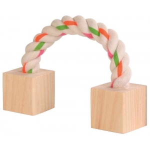 Toy with wooden blocks, 20 cm