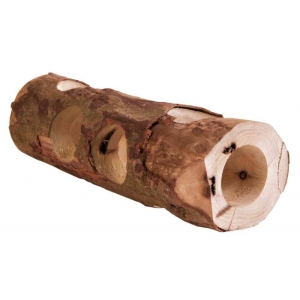 Tube tunnel, hamsters, bark wood, ø 7 × 30 cm
