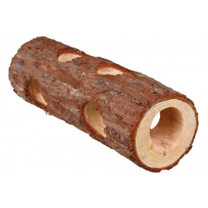 Tube tunnel, mice, bark wood, ø 6 × 20 cm