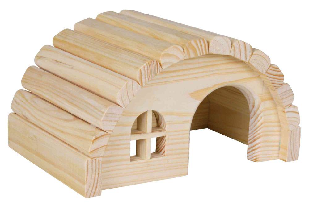 House, nail-free, hamsters, wood, 19 × 11 × 13 cm
