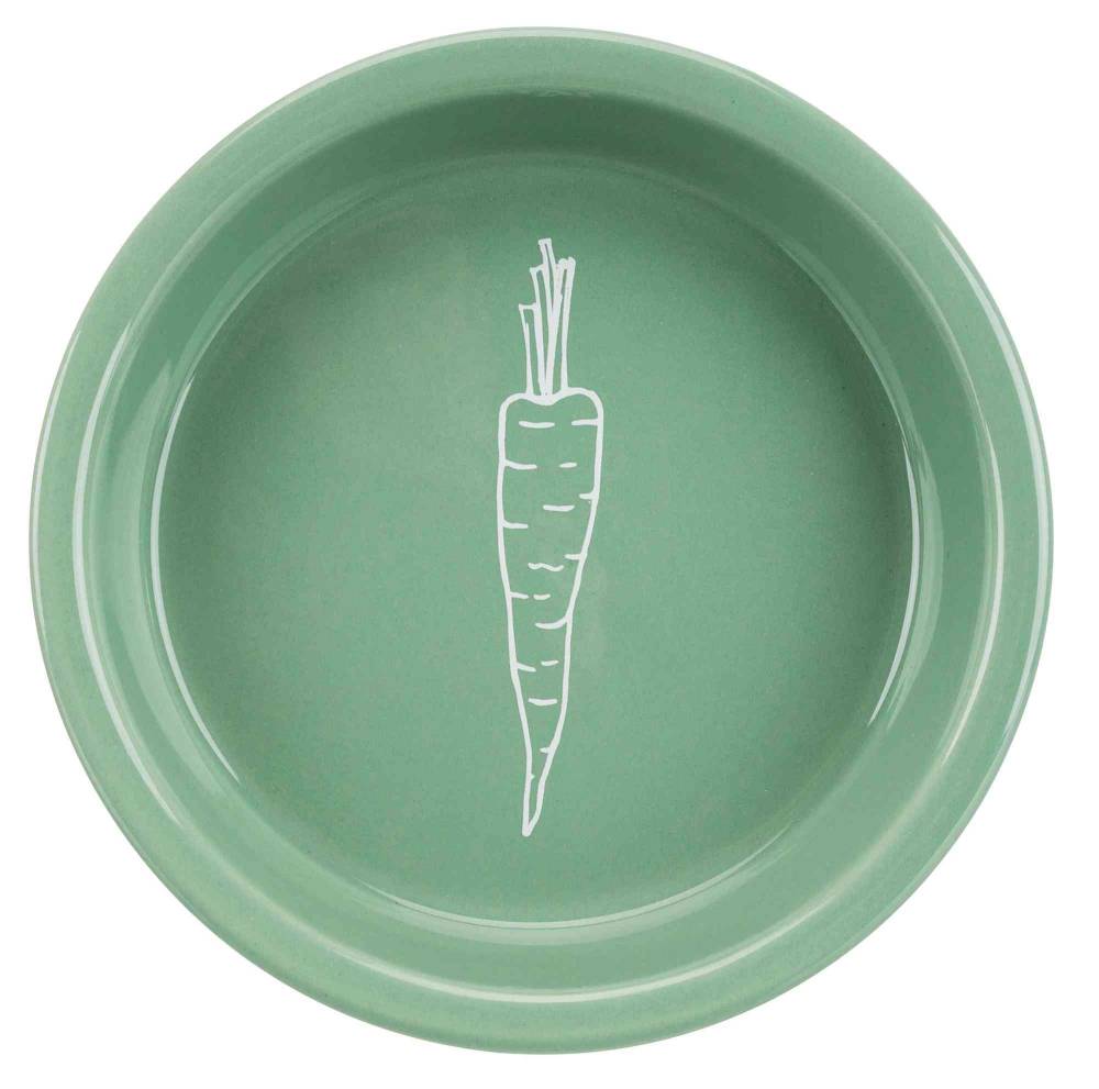 Bowl, carrot-motif, ceramic, 200 ml/ø 14 cm