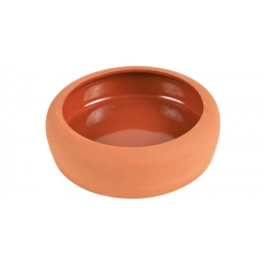 Bowl with rounded rim, ceramic, 250 ml/ø 13 cm, terracotta