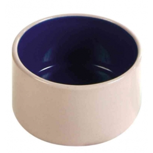 Bowl, ceramic, 100 ml/ø 7 cm, cream/blue