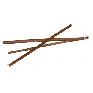 Willow sticks, bark wood, 18 cm, 20 pcs.