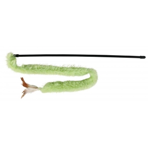 Playing rod with strap, plastic/plush, 48 cm