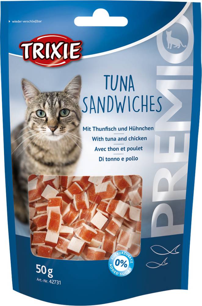 PREMIO Tuna Sandwiches, 50 g