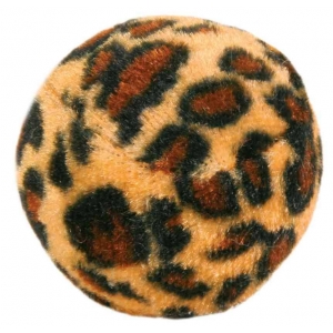 Kassi mänguasi Ball with leopard print (4tk) 4cm