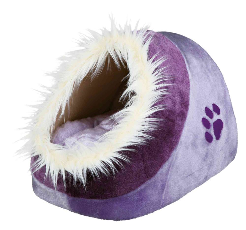 Minou cuddly cave, 35 × 26 × 41 cm, purple/violet