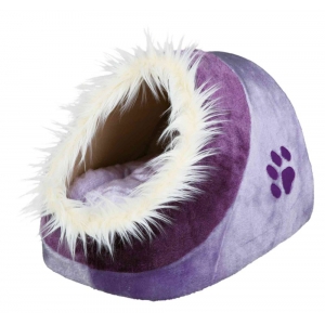 Minou cuddly cave, 35 × 26 × 41 cm, purple/violet
