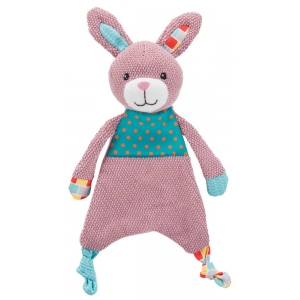 Junior rabbit, fabric/plush, 28 cm