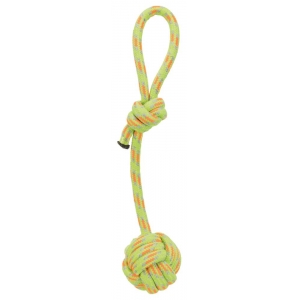 Knot ball on a cord, ø 7/37 cm