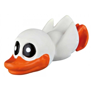 Duck, latex/polyester fleece, 13 cm