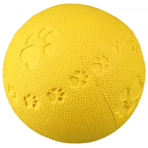 Ball, natural rubber, ø 9 cm