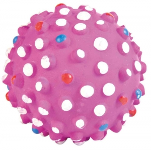 Hedgehog ball, floatable, foam rubber, ø 7 cm, sorted