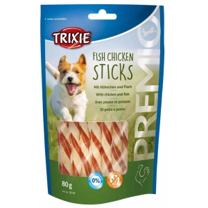 Koera maius PREMIO Chicken Sticks 80g