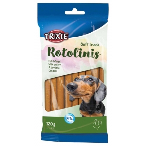 Soft Snack rotolinis, poultry, 12 cm, 12 pcs./120 g