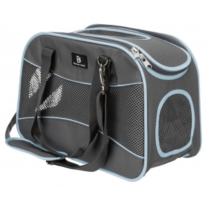 Alison carrier, 20 × 29 × 43 cm, grey/blue