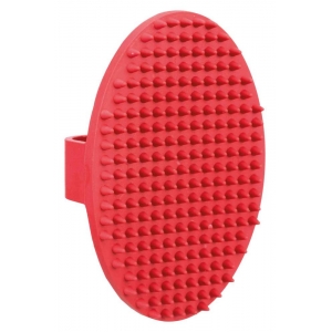 Massage brush, rubber, 8 × 13 cm