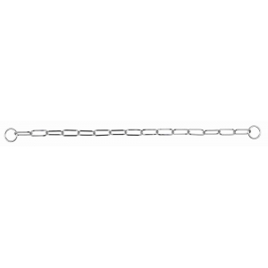 Long link choke chain, 66 cm/4.0 mm