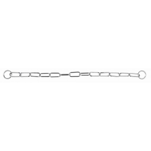 Long link choke chain, 58 cm/4.0 mm