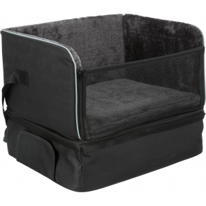 Car seat, 45 × 38 × 37 cm, black
