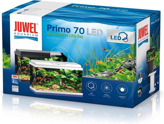 Akvaarium Primo 70 LED Black (must)