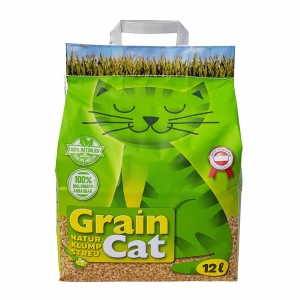 Kassiliiv Green Cat Natural Clumping Cat Litter 12L