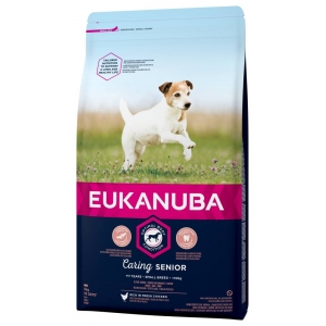 EUKANUBA Senior kanalihaga väikestele koertele 3 kg