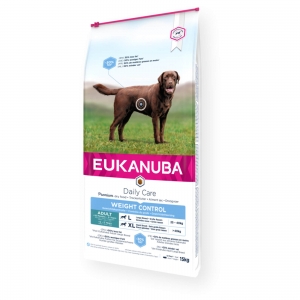 EUKANUBA Adult kanalihaga suurtele ülekaalulistele koertele 15 kg