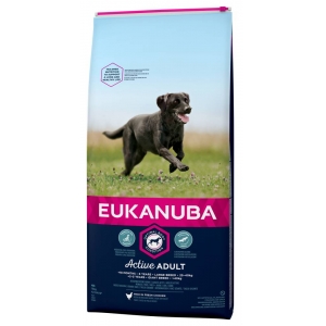 EUKANUBA Adult kanalihaga suurtele koertele 15 kg