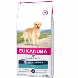 EUKANUBA Adult kanalihaga kuldsetele retriiveritele 12 kg