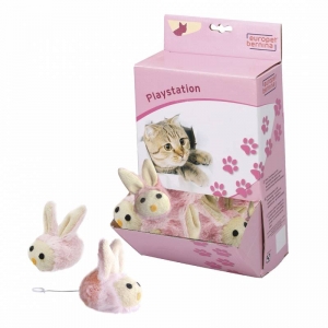 Kassi mänguasi Shaking Rabbit 7,6cm WonnaPlay18tk k-kt