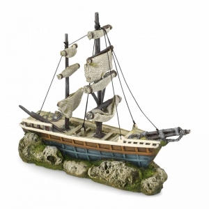 BOAT WITH SAILS 38x12,5x31,5CM
