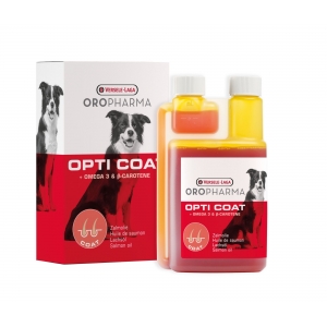 Oropharma Opti Coat Dietary supplement for a glossy coat - dogs 250ml