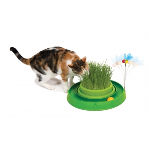 CA Play Circuit Ball w. Cat Grass