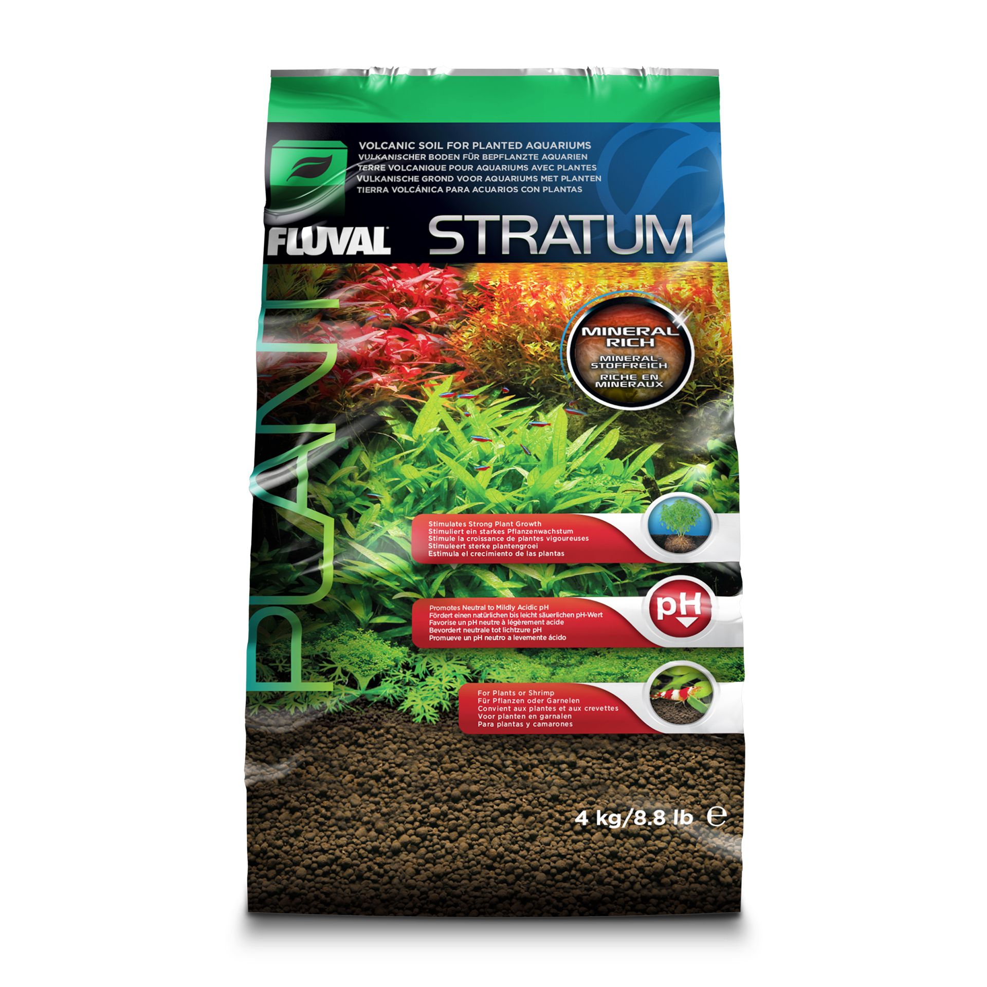 Fluval Plant and Shrimp Stratum, 4 Kg