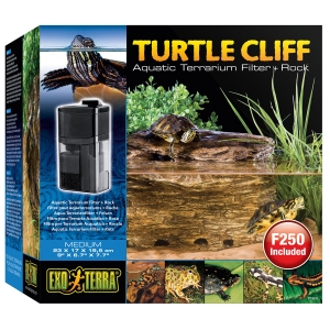 Terraariumi dekor Turtle Cliff M+Repti Clear F250