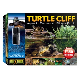 Terraariumi dekor Turtle Cliff L+Repti Clear F350