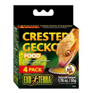 EX Crested Gecko Food 4 pcs.