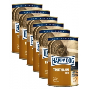 Happy Dog Single Protein (100% kalkun) - 6x800 gr