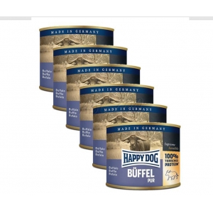 Happy Dog Single Protein (100% pühvel) - 6x800 gr