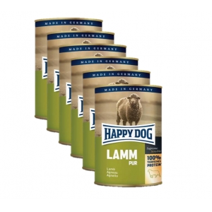 Happy Dog Single Protein (100% lamm) - 6x800 gr