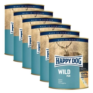 Happy Dog Single Protein (100% ulukiliha) - 6x800 gr