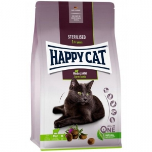 Happy Cat Sterilised Weide-Lamm- 10 kg