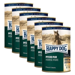 Happy Dog Single Protein (100% Pferd Pur (hobuse liha)) - 6x400 gr